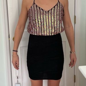 Boutique beaded cocktail dress. Only worn once!